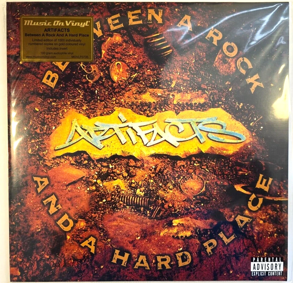 Artifacts Between A Rock And A Hard Place LP Album vinyl record limited Gold - Image 2 of 4