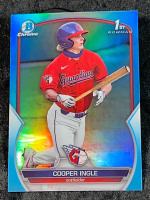 2023 Bowman Chrome SKY BLUE REFRACTOR 1st PROSPECT ROOKIE Cooper 