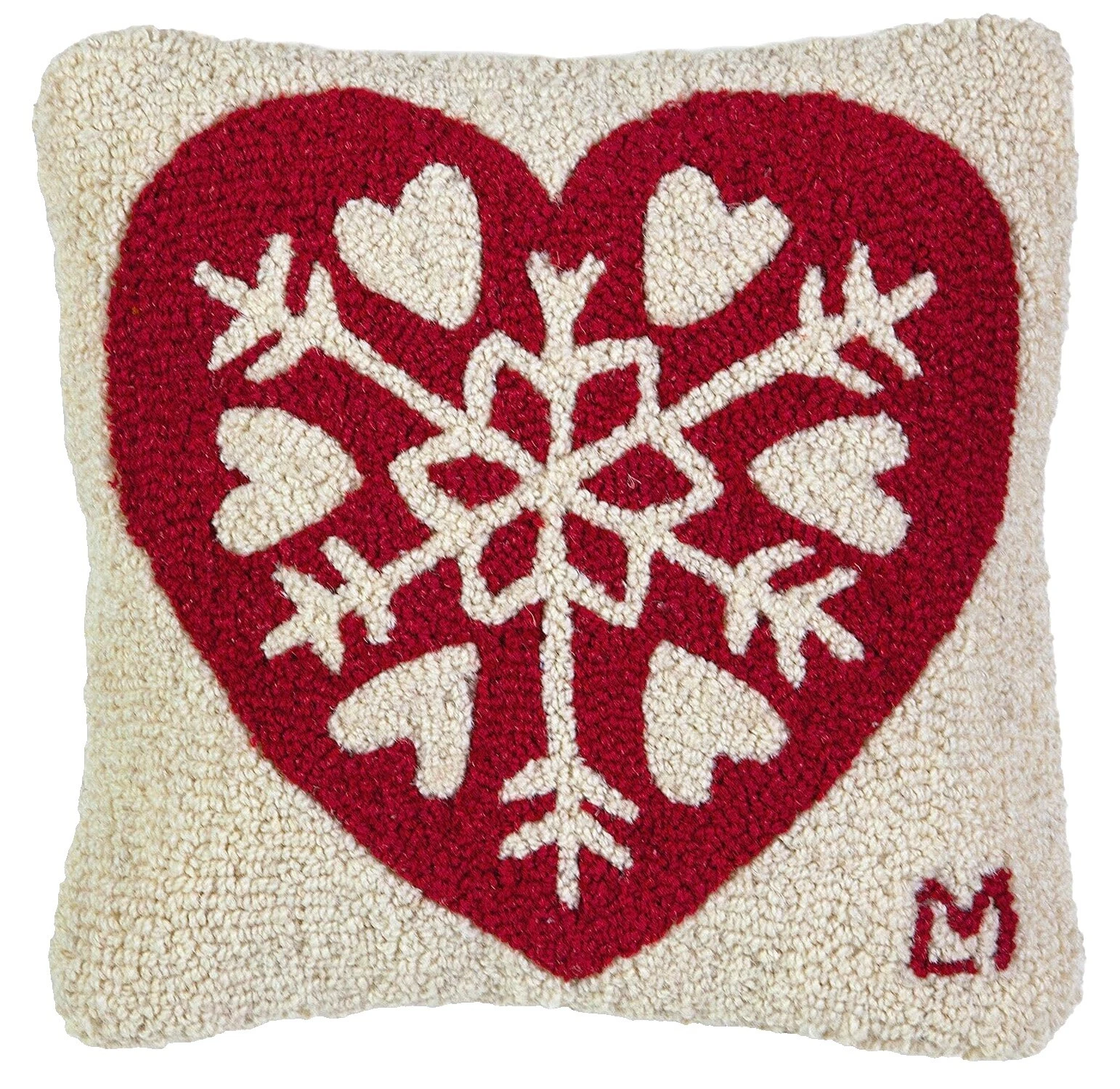 Art Deco Geometric 100% Wool Home Décor Pillows