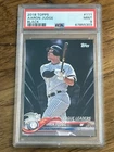 2018 Topps AARON JUDGE 111 Black 12/67 - PSA 9 MINT