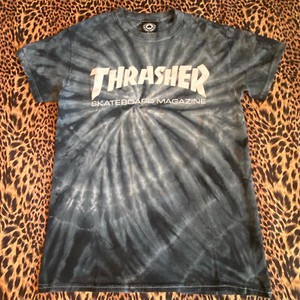 tie dye thrasher shirt women's