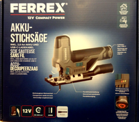 Ferrex 12 V Akku StichsäGe Incl 12V Akku Arbeitslicht, Pendelhub , Werkzeuglos