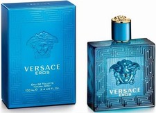 Versace Eros Homme Men 3.3 3.4 OZ 100 ML Eau De Toilette Spray Box Sealed