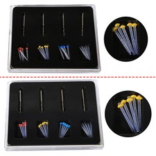 20pcs Sale Quartz Glass Fiber Resin Post with 4 Drills Straight/Screw Thread
