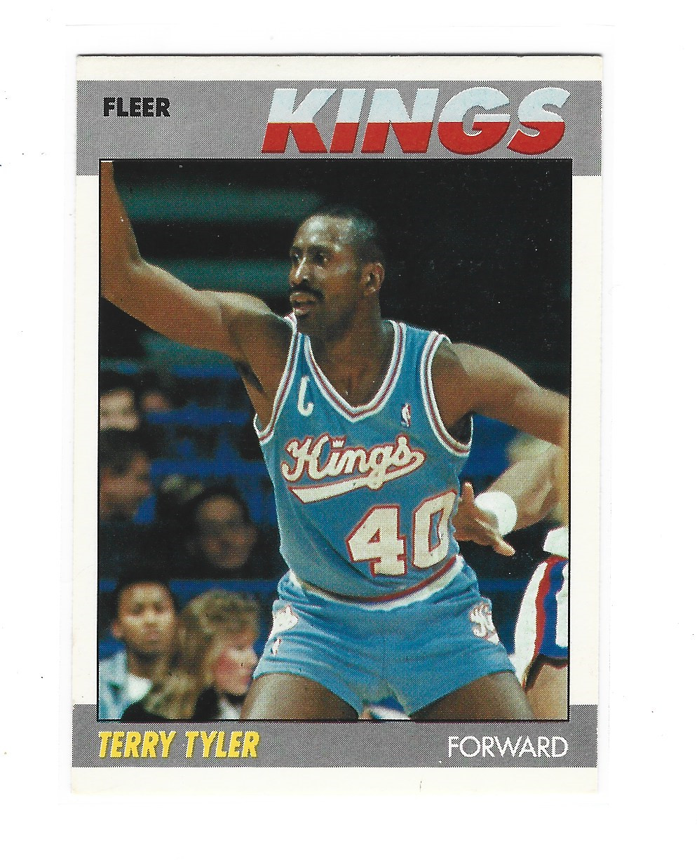 1987-88 Fleer #114 Terry Tyler Sacramento Kings