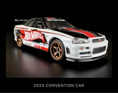 HOT WHEELS 2025 JAPAN CONVENTION SKYLINE GT-R (BNR34) Right Left
