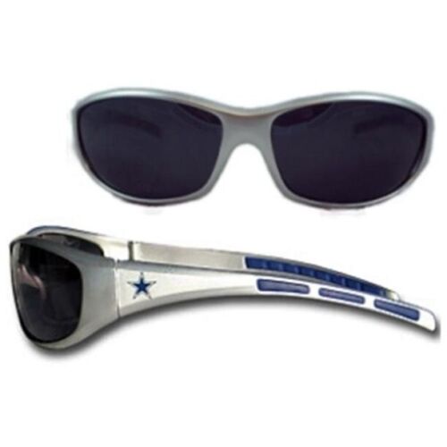 Dallas Cowboys Wrap Okulary przeciwsłoneczne NFL UV 400 Okulary ochronne Fabrycznie nowe - Zdjęcie 1 z 6