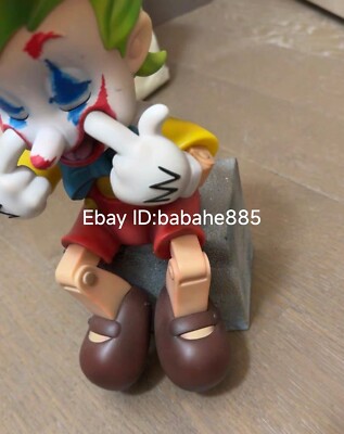 ZCWO Fools Paradise Clown Pinocchio I Had A Bad Day Wood Figure