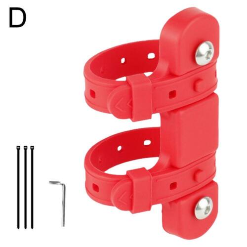 Bike Kettle Mount Adaptor Silicone Rack Bicycle Water Bottle Holder Straps M8 - Picture 25 of 25