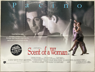 Cinema Poster: SCENT OF A WOMAN 1993 (Quad) Al Pacino Chris O'Donnell