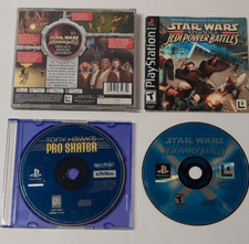 Star Wars: Episode I: Jedi Power Battles + Tony Hawk Pro Skater (PlayStation 1)