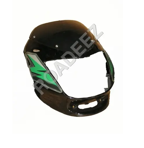 Motorcycle Visor Bike ABS Plastic Visor- Caliber 115 black Optimum