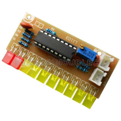 LM3915 Audio Level Indicator Funny 10 DIY Kit Electronic Audio Indicator Suite