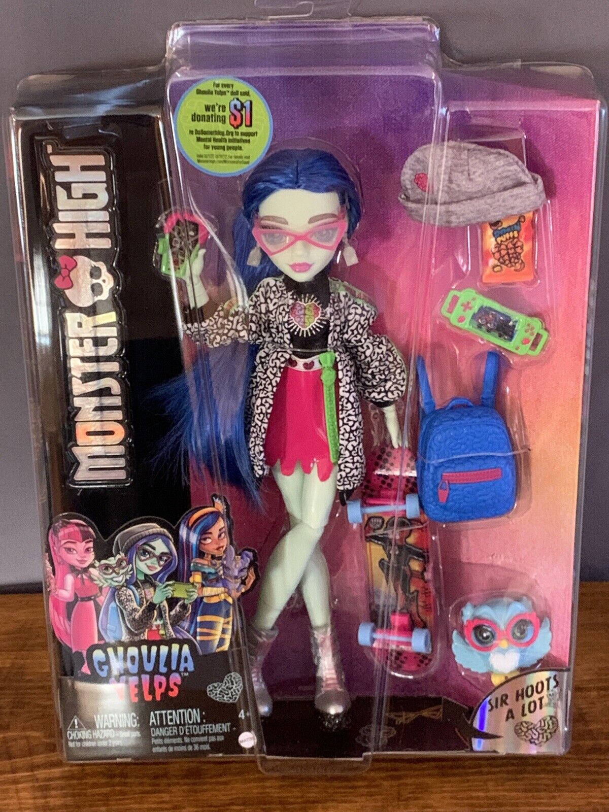 New Surprise Doll Monster High DOLL G3 Ghoulia Yelps Doll with Blue Hair  Pet and Accessories Girls Holiday Gift - AliExpress