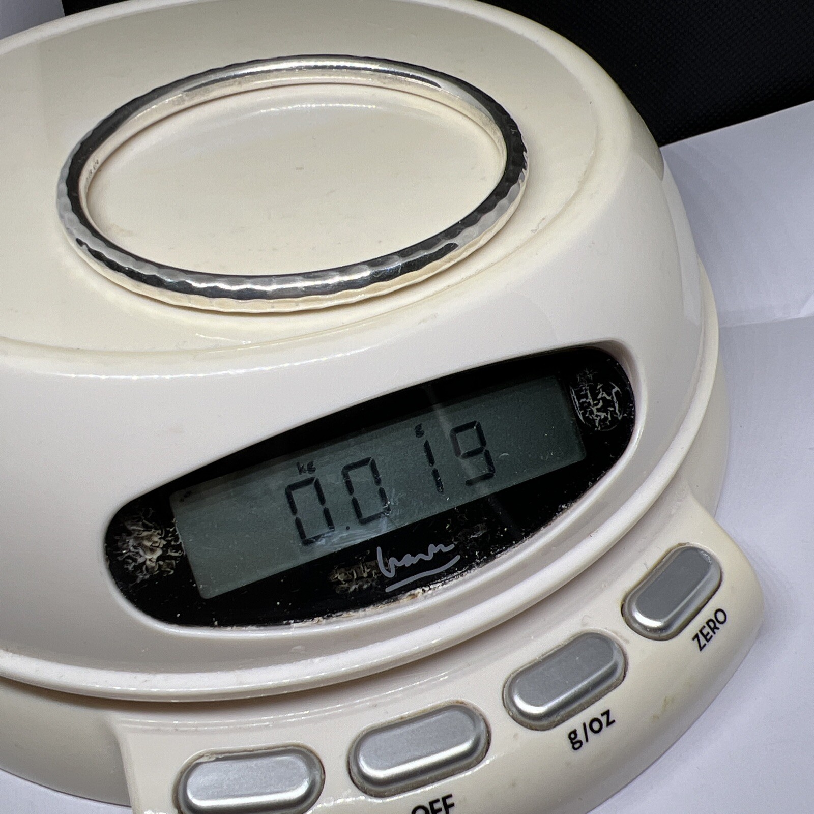 Signed Beautiful Hammered Solid 925 Sterling Silv… - image 7