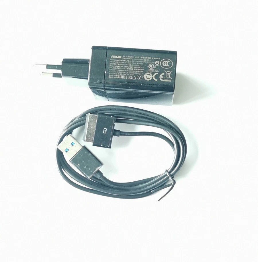 Caricabatteria adattatore di alimentazione EU 15V 1.2A per ASUS Tab Eee Pad TF101 TF201 TF300T TF700T - Immagine 2 di 4