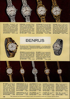 1955 PAPER AD 2 PG Benrus Wrist Watch Helmsman Voyager Lord Sperry August Jolson