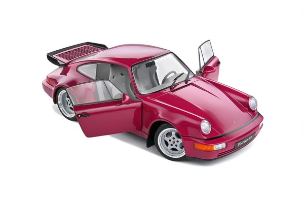 Porsche 911 964 Turbo 3.6 Sternrubin 1991 Solido 1:18 Sportwagen Rot S1803406-image