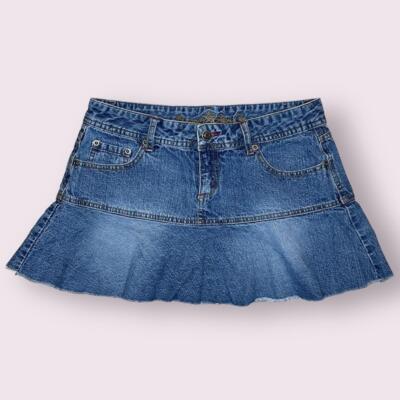 N°21 Light Blue Diamond Pattern Mini Skirt 25EN2M0C11152796380_V1_grande.