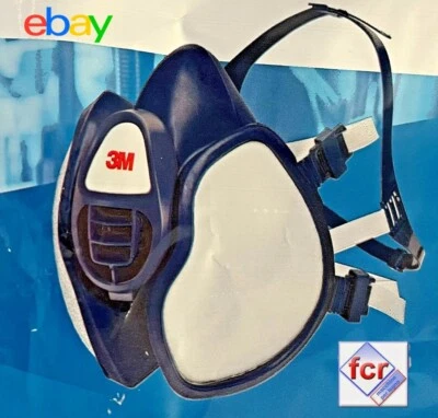 3M™ Respiratore verniciatura a spruzzo Maschera 4251+ PER VAPORI POLVERI FINI