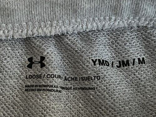 Under Armour Boy’s Project Rock Terry Shorts Youth Size Medium-NWT - Picture 4 of 5