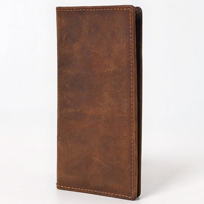 BE BAR H EQUINE Western Rodeo Bifold Unisex Genuine Leather Walllet