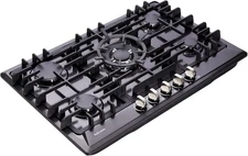 Built-in Gas Cooktop Gas Stove Top 12/24/30/36 In 2/4 Burners Dual Fuel NG/LPG