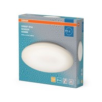 Led Deckenlampe Alu Metall Weiß Osram 3000K IP44 Ø40Cm Deckenleuchte Badezimmer