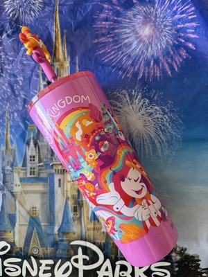 2026 Disney Starbucks Magic Kingdom Mickey Carousel Horse Straw