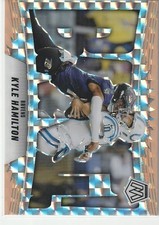 2025 Panini Mosaic Kyle Hamilton Baltimore Ravens Orange Mosaic Prizm NFL Card