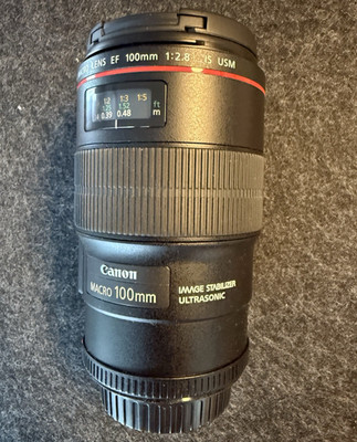 Canon EF 100mm f/2,8 L IS USM Makroobjektiv - sehr guter Zustand