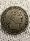 1911 p barber half dollar EF/AU Details Very Nice Coin