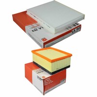 Mahle / Knecht Set Filterpaket Innenraumfilter LA 153 Luftfilter LX 645/1