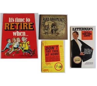 Humor Comedy Stories Joke Books Paperback & Hardcover, Pick & Choose Book Titles