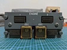 Boeing 737 NG OEM EEC Electronic Engine Control Panel from Retired Aircraft