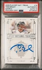 2008 PLAYOFF NATIONAL TREASURE SAMPLE #16 TOM BRADY PSA AUTHENTIC DNA AUTO 10