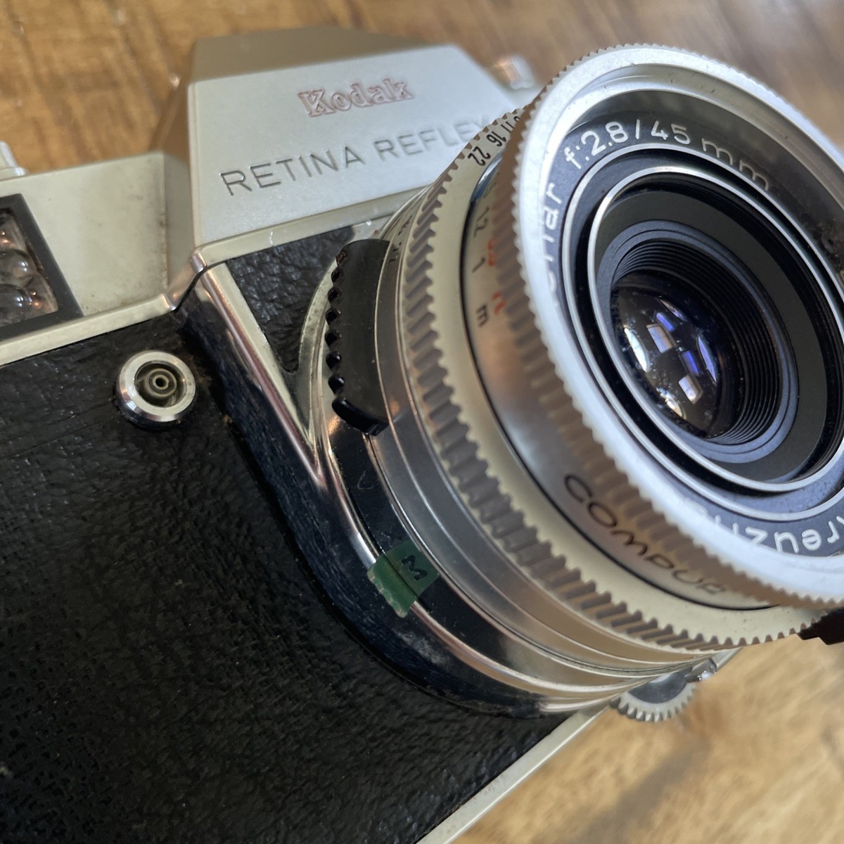 Vintage Kodak Retina Reflex S W/ Original Schneider-Kreuznach