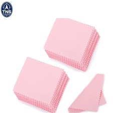 Jewelry Cleaning Cloths 100 Pack Individually Wrapped Tarnish Remover Silver ...