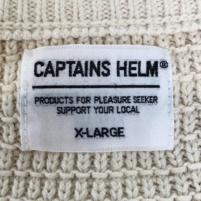 トップス captains helm cardigan CAPTAINS HELM Captain's Cotton Cardigan Natural Size XL Used