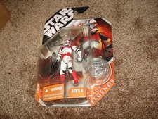 Star Wars 30th Anniversary Saga Legends Figure w Coin  Shock Trooper       NEW