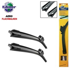 2x AERO Scheibenwischer vorne f AUDI A1/S1 BJ 2010-2019 VW POLO 5 UP! 60cm/40cm