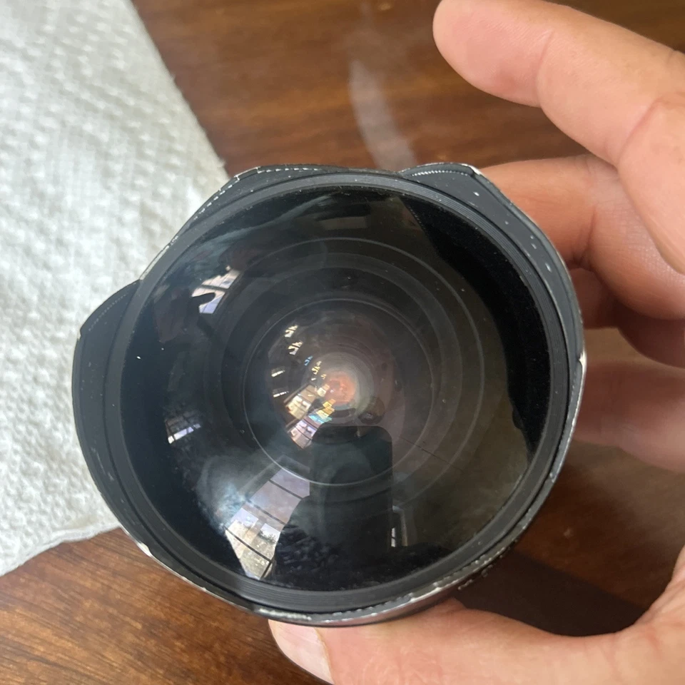 Lente súper rara Yashica ML FishEye 15 mm F28 de JAPÓN G2U Foto 2 de 4