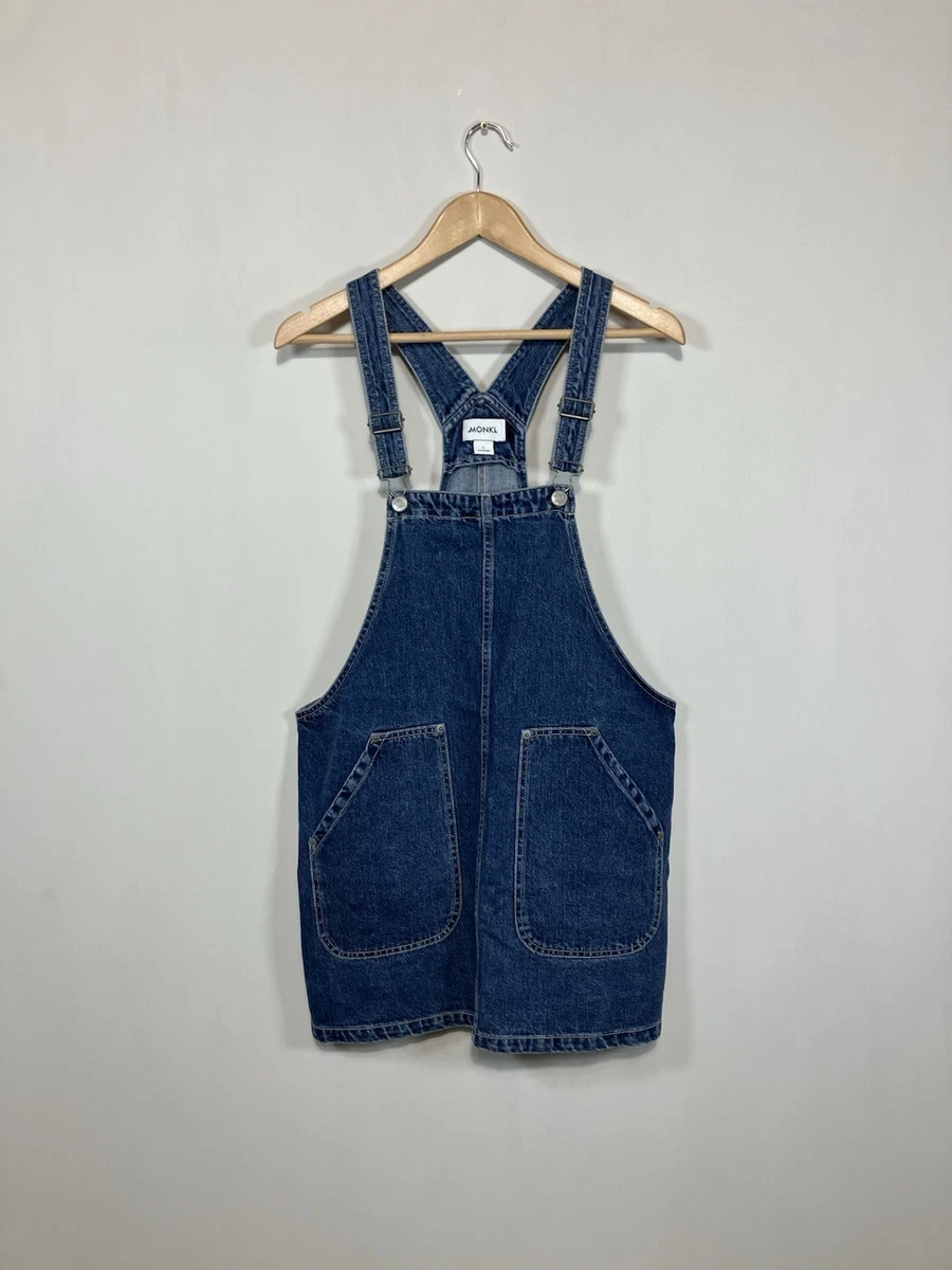 monki denim pinafore dress Monki Denim Dresses for Women for sale