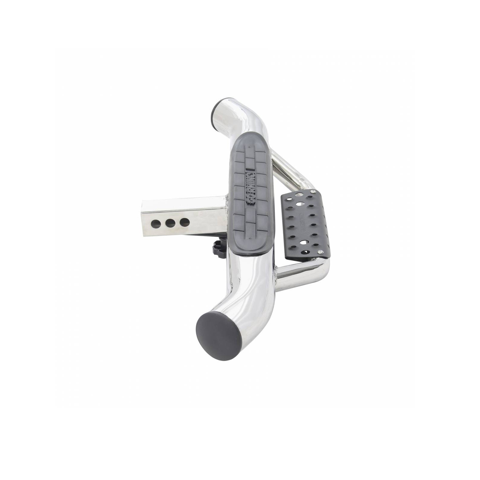 Go Rhino Polished Stainless Hitch Mount Dominator 36" Hitch Step for 2" Receiver