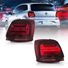 VOLL LED Rückleuchten Set rot für VW Polo 6R 6C 2009-2017 dynamische Blinker