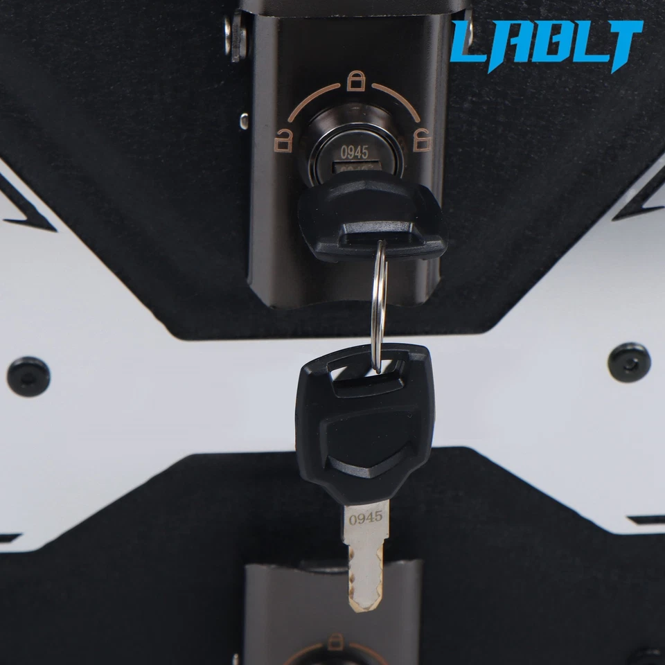 Водонепроницаемый верхний чехол для мотоцикла LABLT 45 л задняя коробка спинка и монтажная пластина - Изображение 4 из 4