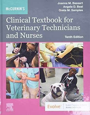 McCurnin's Clinical Textbook - Hardcover, by Bassert VMD Joanna - Very Good n