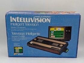 Mattel Intellivision Model 2609 Bundle w/ OG Box, Intellivoice & 11 Games Tested