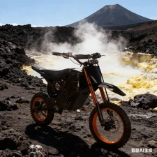 20in 6000W Dual Motor 60V 32AH Adult E-Bike, 60KMH US E-Mtn Rock-Climb Speedster