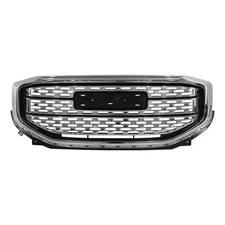For GMC Acadia Denali 2017 2018 2019 Front Upper Bumper Grille Chrome 84378394